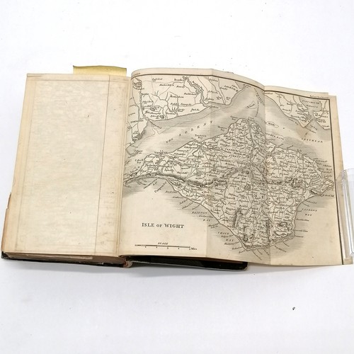 41 - 1821 Cary's Great roads of England and Wales (9th ed) - spine is detached and book is tired? but see... 