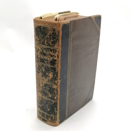 41 - 1821 Cary's Great roads of England and Wales (9th ed) - spine is detached and book is tired? but see... 