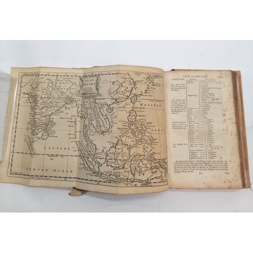 46 - 1760 book - Grammar wherein the geographical part of the present state of the Kingdoms of the world ... 