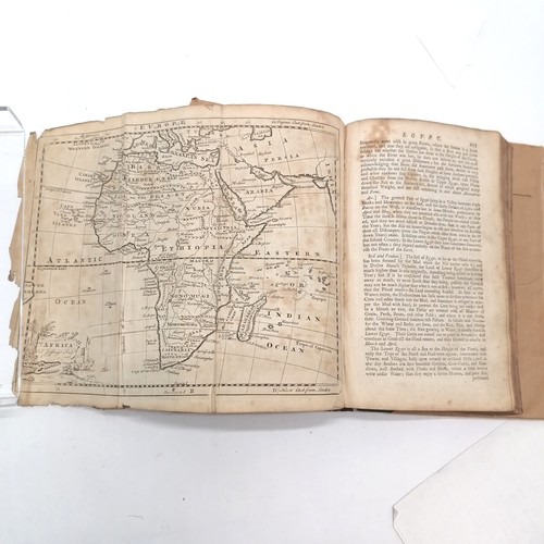 46 - 1760 book - Grammar wherein the geographical part of the present state of the Kingdoms of the world ... 