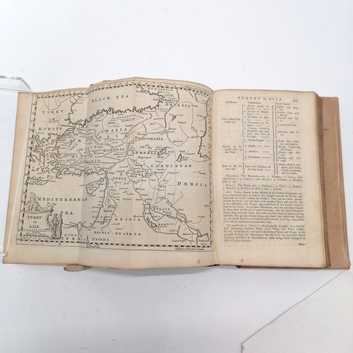 46 - 1760 book - Grammar wherein the geographical part of the present state of the Kingdoms of the world ... 