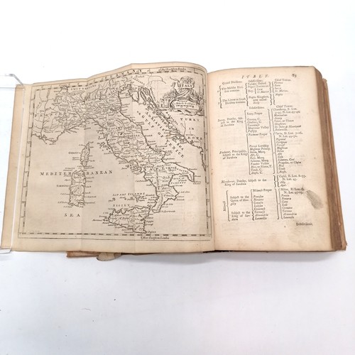 46 - 1760 book - Grammar wherein the geographical part of the present state of the Kingdoms of the world ... 