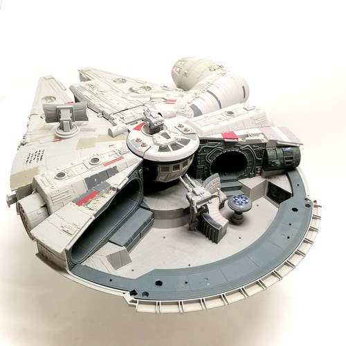 15 - Star Wars - #52572 Millennium falcon & 1996 AT-AT walker (12.5cm high & with controller and has orig... 