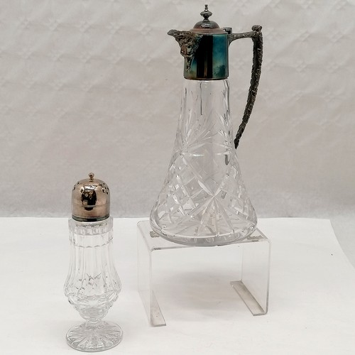 66 - Qty of cut glass items