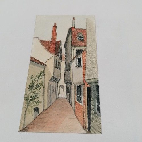 119 - Album containing original pen & ink / watercolours by Ludlow Patton Perkins aged 12 to 15 (1873-1928... 