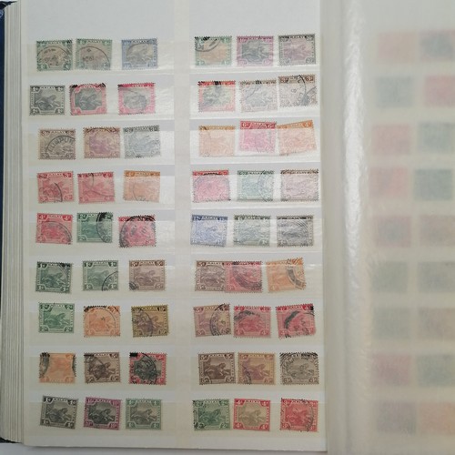 142 - Useful A-Z commonwealth collection in 7 stockbooks inc Hong Kong (good lot inc QV), 2 x KGVI Falklan... 