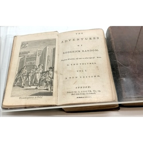 170 - Qty of miniature / small books - 1828 Novum Testamentum Græcum, The Tale of a tub by Jonathan Swift,... 