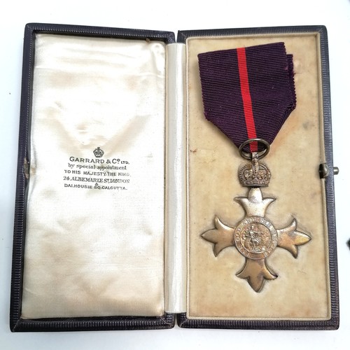 171 - Qty of medals inc military OBE/ badges / photographs / ephemera etc inc WWI pair to Capt J P Wattlew... 