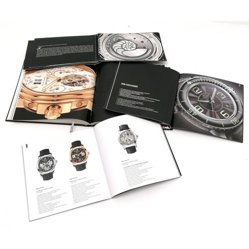 Blancpain 4 x official booklets inc 50 fathoms 2010 book with