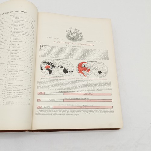 89 - Book ~ The XXth century Citizen's Atlas of the world - 37.5cm x 27cm