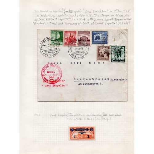 97 - Germany stamp collection in album ~ mostly Allied Occupation inc varieties, Ruhleben POW Camp, cover... 