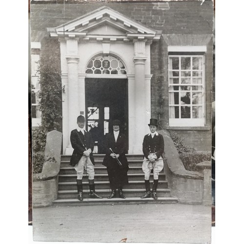 158 - Qty of framed family photographs relating to banker / cricketer George Henry de Vere Drummond (1883-... 