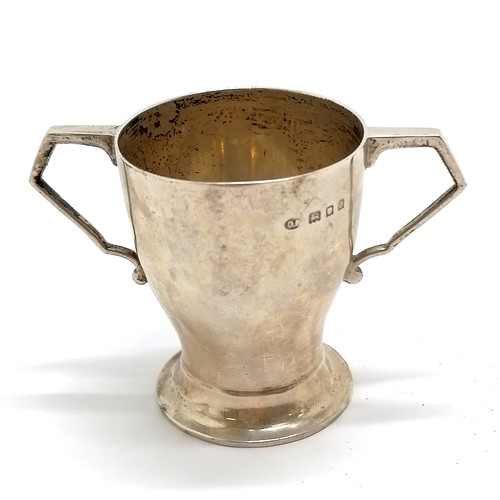 181 - 1929/30 silver 'Inverkeithing cup' football trophy by Josiah Williams & Co (David Landsborough Fulle... 