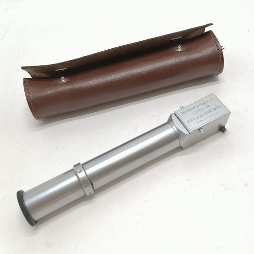 186 - Bellingham & Stanley (London) 40-85% sugar refractometer (15.9cm long) in original travel case