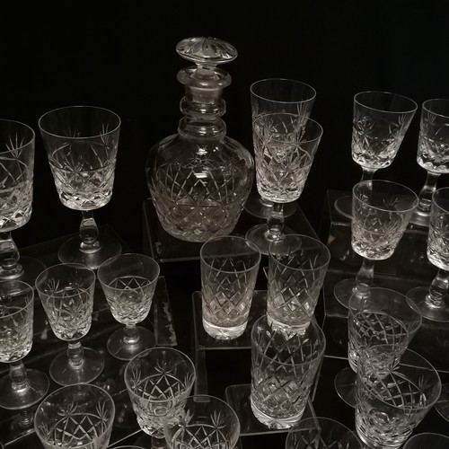 227 - Collection of assorted glassware to include Brierly etc. all good used condition.