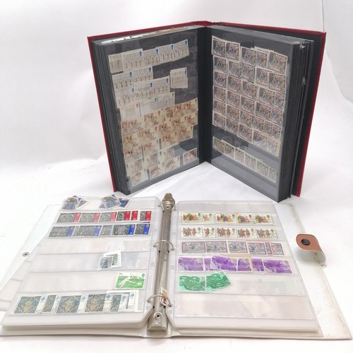 300 - Lighthouse LZS 4/32 stockbook with collection / quantity of used GB stamps from QV to QEII t/w loose... 