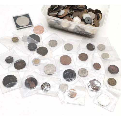 344 - Qty (@350+) coins from UK & world