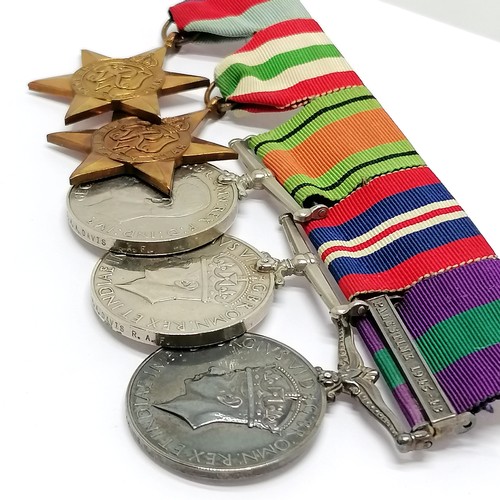 426 - Large qty of family militaria inc group of medals to Sqn ldr C A A Davis RAF (inc General Service me... 