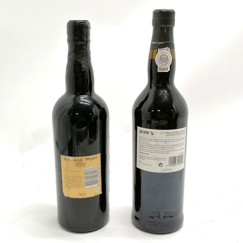 568 - 2 x unopened Port bottles ~ 1980 Borges Porto 75cl & 2003 Dow's Late Bottled Vintage