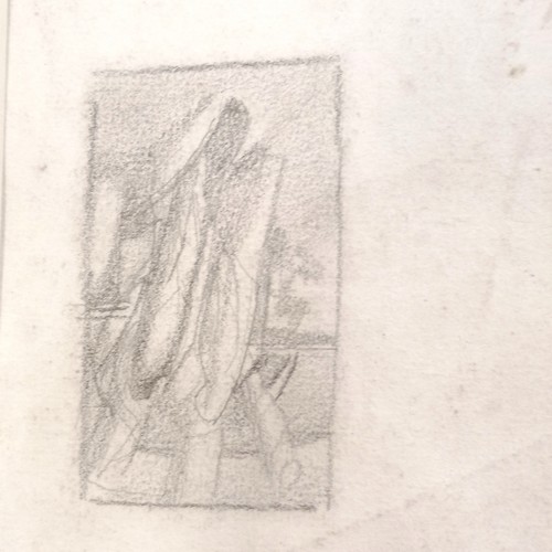 2 - Sir Stanley Spencer CBE RA (1891–1959) original double sided pencil sketch with official Stanley Spe... 