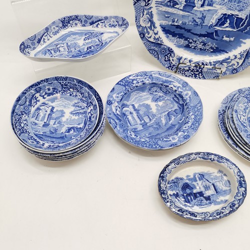 215 - Collection of assorted Spode Italian Pattern China to include dinner plates, side plates  And assort... 