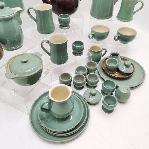 352 - Qty of Denby stoneware inc teapot etc - some a/f