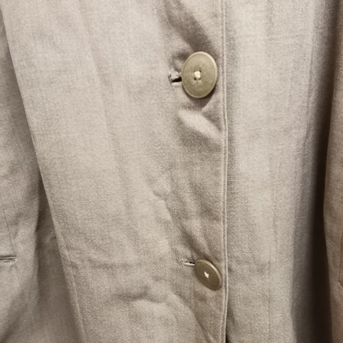82 - 1950s gabardine coat in good condition,124cm bust