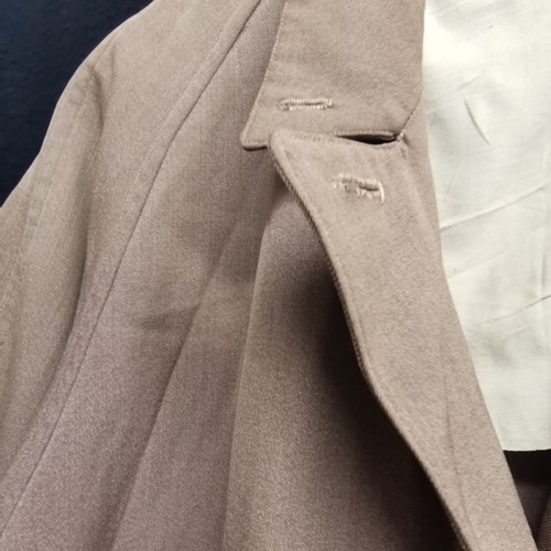 82 - 1950s gabardine coat in good condition,124cm bust
