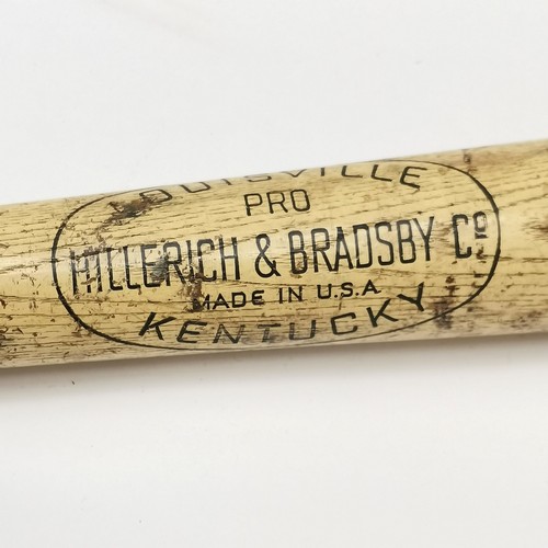 118 - Louisville pro Hillerich & Bradsby Co Micky Mantle (New York Yankees) baseball bat - 70cm and has we... 