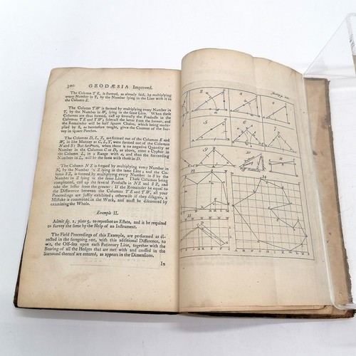 134 - 1771 book - 'Geodæsia Improved; or, a new and correct method of Surveying made exceeding easy in two... 