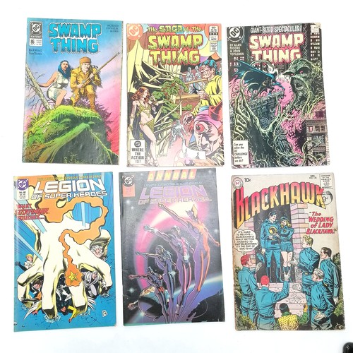 161 - Qty of USA comics inc silver age ~ 1963 Showcase presents Tommy Tomorrow of the Planeteers #46, 1988... 