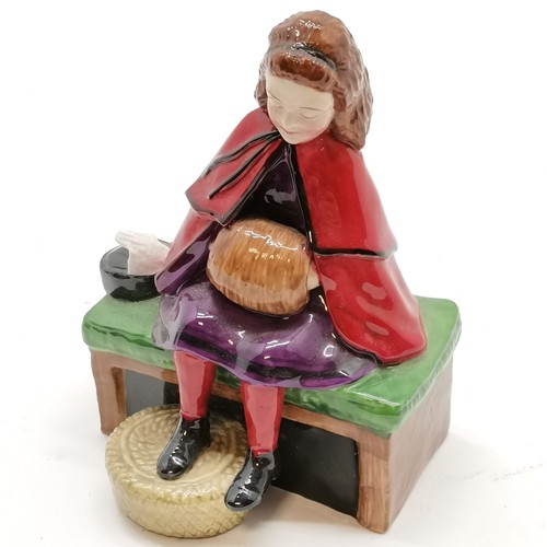 16 - Studio Pottery figure by Reg Johnson of The Second Sermon after Sir John Everett Millais RA, 13.5 cm... 