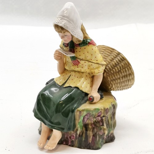 17 - Studio Pottery figure by Reg Johnson of A Message From The Sea after Sir John Everett Millais RA 15.... 