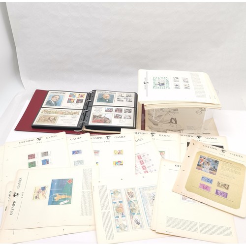 199 - Olympic Games small collection, 50+ GB Mercury FDC's, 7 x coin covers etc