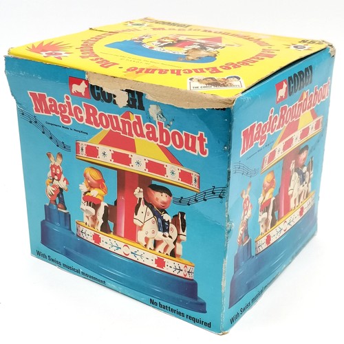 1 - Corgi Magic roundabout Carousel, in original box, play worn condition, complete and working, t/w Cor... 