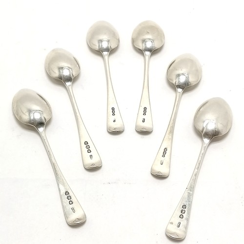 763 - 1892 (Q/R) set of 6 x silver teaspoons by Josiah Williams & Co (George Maudsley Jackson) - 14cm & 14... 