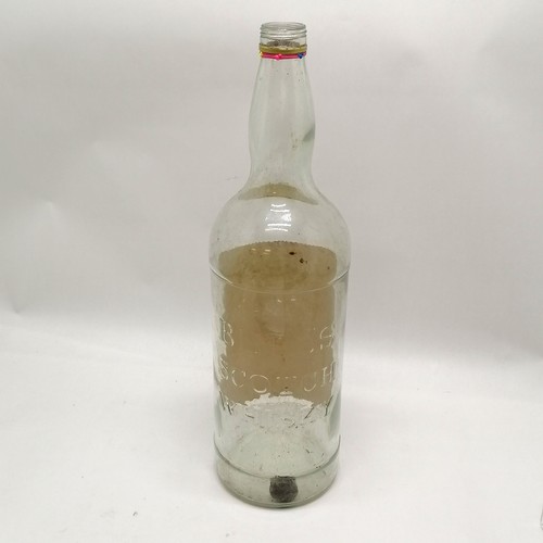 53 - Vintage 4.5L Bells Scotch whisky empty bottle 50cm high-(not including port bottle)