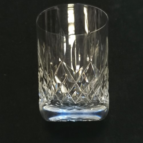 65 - 51 x Waterford Lismore crystal glasses - red wine, white wine, sherry & tumblers - tallest 15cm ~ no... 