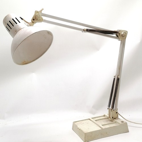 103 - Searchlight anglepoise vintage lamp - base 19cm x 13cm