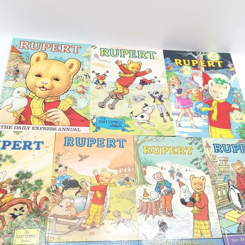 198 - Collection of assorted Rupert Annuals to include 1974, 1975, 1971, 1972 etc, t/w 1955 limited editio... 