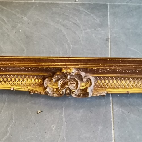 222 - Very large heavy gilt framed bevelled edge mirror. Measuring 160cm wide x 220cm high. Overall good c... 