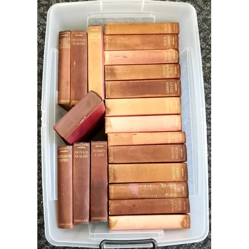 191 - 20 Volumes from a set of 22 Works of Charles Dickens, t/w The Seven Pillars of wisdom, T E Lawrence ... 