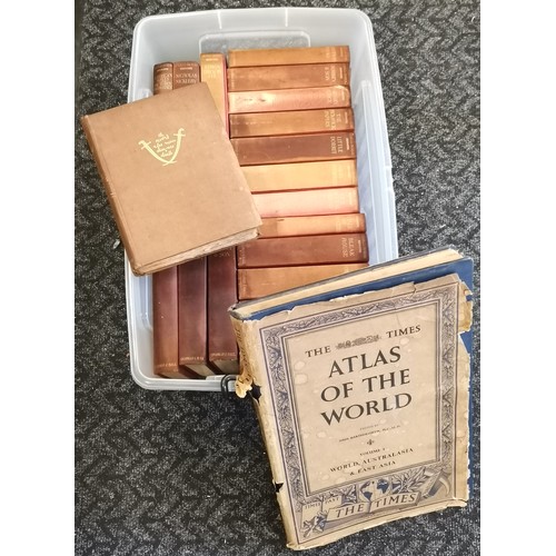 191 - 20 Volumes from a set of 22 Works of Charles Dickens, t/w The Seven Pillars of wisdom, T E Lawrence ... 