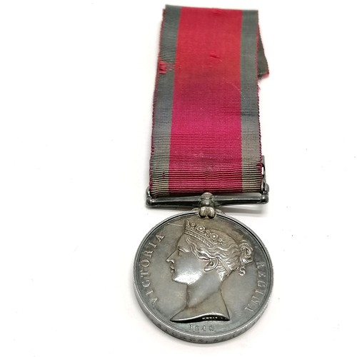 199 - Military General Service medal with 2 clasps (Corunna & Vimiera) awarded to J Stokes Serjt 43rd foot... 
