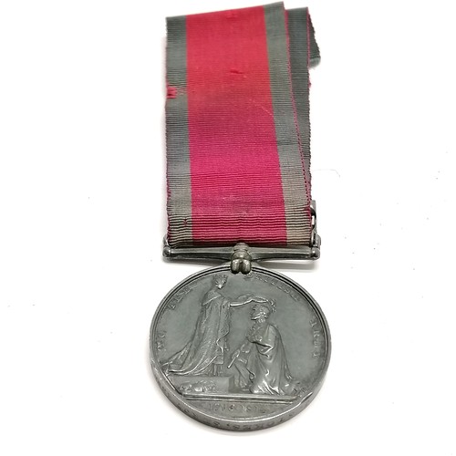 199 - Military General Service medal with 2 clasps (Corunna & Vimiera) awarded to J Stokes Serjt 43rd foot... 