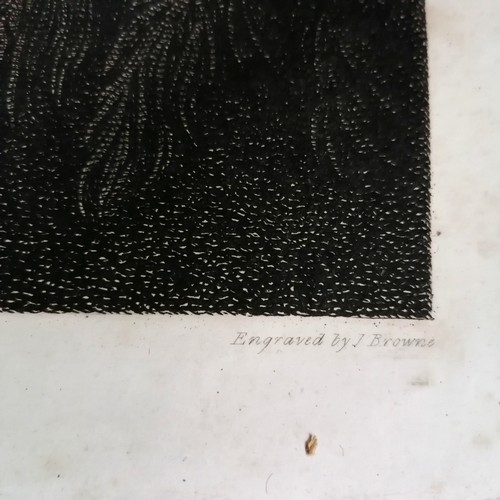 215 - 3 x 18th century Boydell Shakespeare engravings, A story of the sea (mount 58cm x 51cm) & mounted or... 
