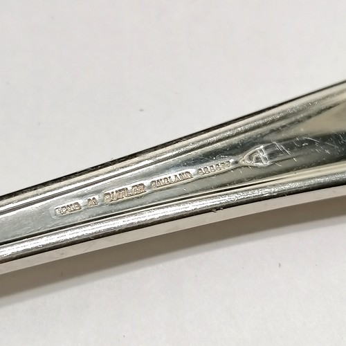George Butler EPNS A1 silver plated canteen of Harley design cutlery in ...