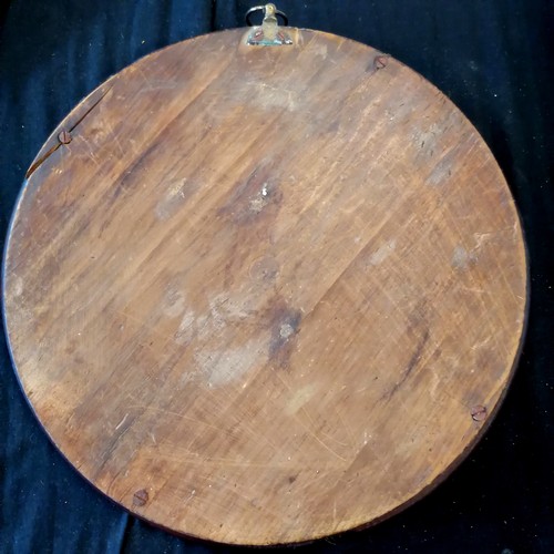 4 - Antique large sorcerers / witches mirror (25 mirror roundels & 16 stars & sunburst detail to middle)... 