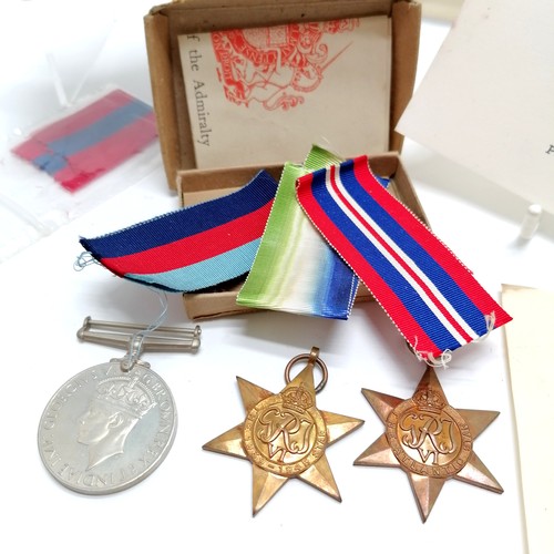 91 - WWI group of medals for Charles Percy Josling (b.1891) - 1914-15 star, British War medal, Victory me... 