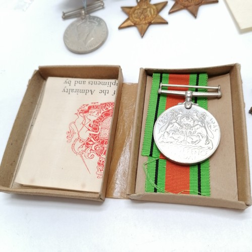 91 - WWI group of medals for Charles Percy Josling (b.1891) - 1914-15 star, British War medal, Victory me... 